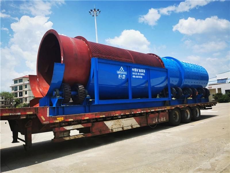 High Screening Mobile Gold Trommel for Sale