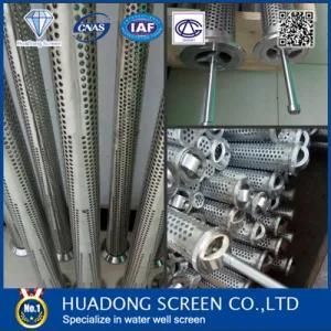 Stainless Steel 304/316 Perforated Slotted Drilling Pipe Screen