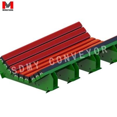 Impact Bed with Polyurethane Impact Bar for Conveyor Belt System