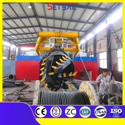 Diesel Engine Hydraulic Pump 10 Inch Cutter Suction Dredger for River Sand
