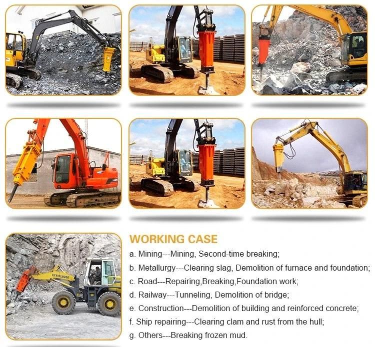 Hot Sale Hydraulic Breaker Chisel for Road Construction