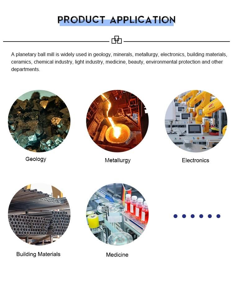 1L Light Lab Heavy-Duty Horizontal Used Nano Cryogene Cool Biobase Vertical High Energy Types of Planetary Ball Mill Price