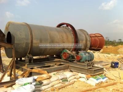Alluvial Gold Wash Plant Rotary Scrubber for High Clay Ore
