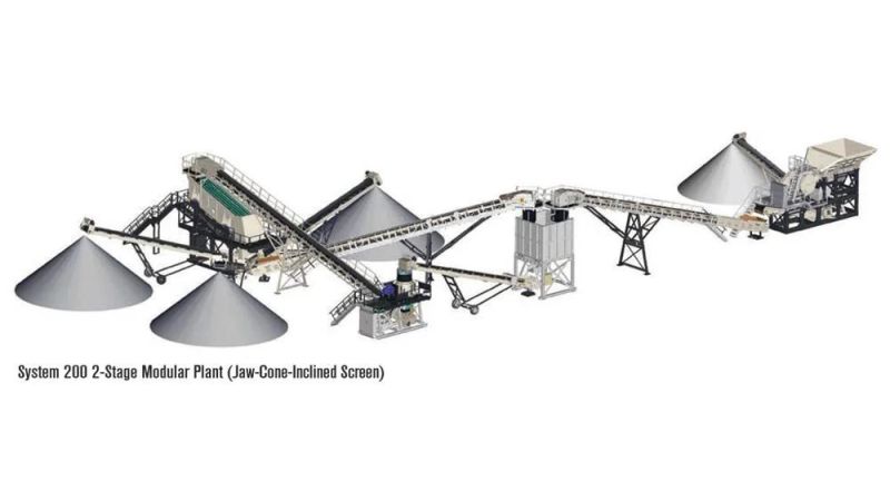 PE250*400 Mini Mobile Jaw Crusher with Diesel Engine in Gold Gravity Process Plant
