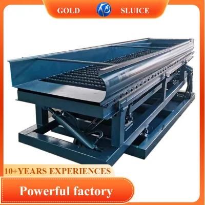 Factory Directly Sale Vibrating Chute for Sand Gold Mining Washing