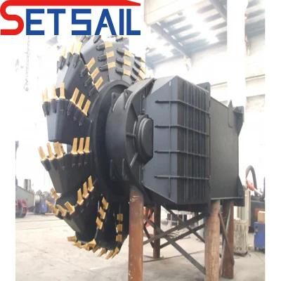 Marine Dredging Mud Cutter Suction Wheel Bucket Dredger for Sale