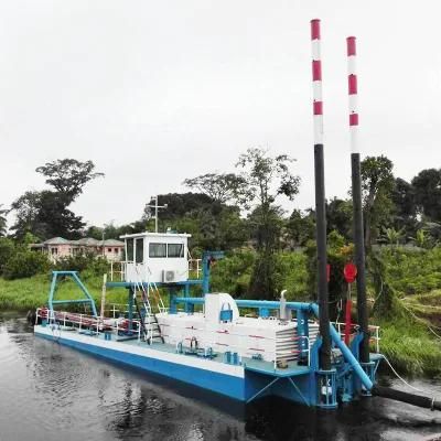 CSD300 Sand Dredging Machine Equipment Hydraulic Canal Ports Pumping Boat River Mining ...
