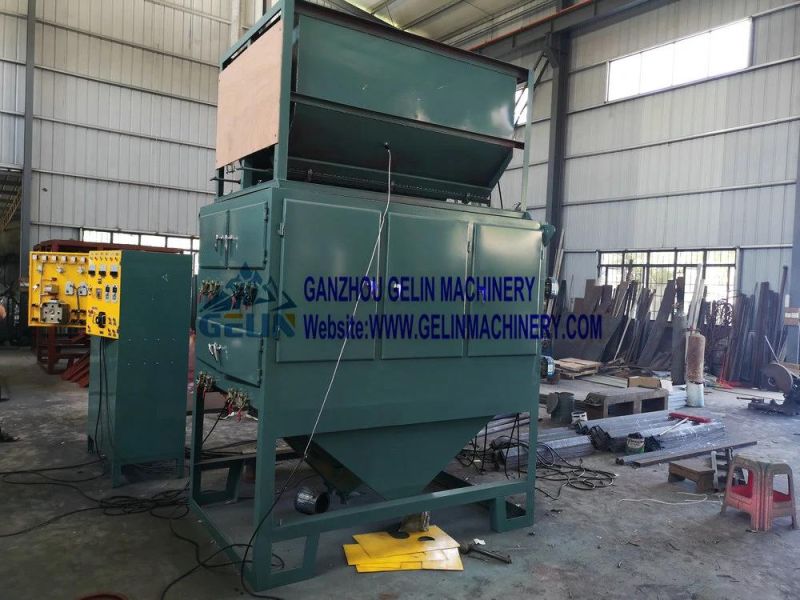 Conductive Minerals High Voltage High Tension 4 Roller Electrostatic Separator