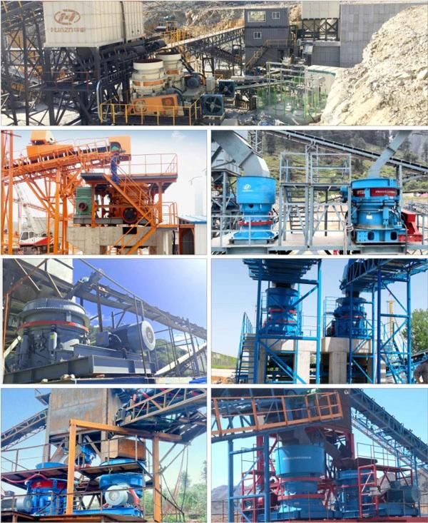 60-1100t/H Hot Sale Multi/Single Cylinder Hydraulic Cone Crusher Manufacturer for Secondary & Fine Crushing