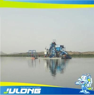 Julong Gold Dredger with High Recovery Rate