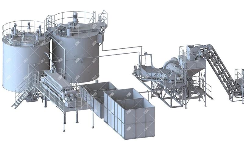 Small Gold Bowl Centrifuge Shaking Table Leaching Tank Centrifugal Concentrator