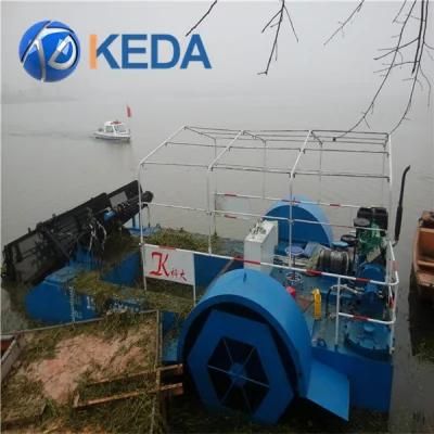 Reed Cutting Harvester, Garbage Collecting Ship