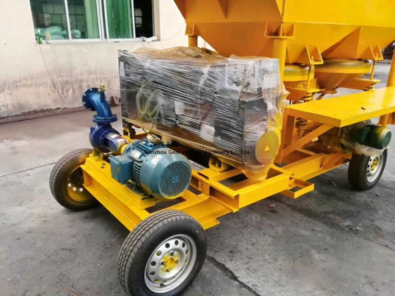 Mineral Washing Screening Mobile Gold and Diamond Washing Plant