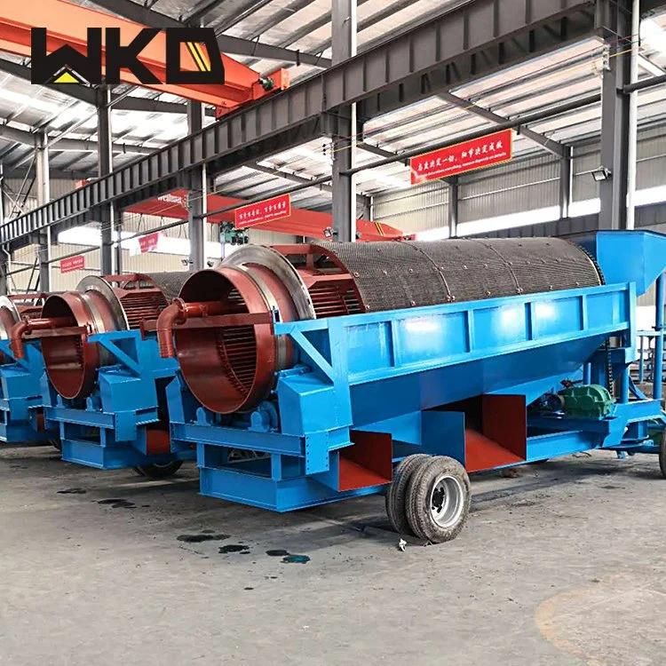 Mining Equipment Washing Machine Trommel Screen for Alluvial Gold Washing