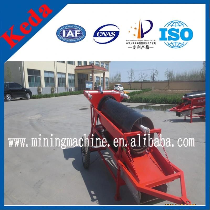1-5 Tph Portable Small Gold Washing Plant for Africa for Private Mining