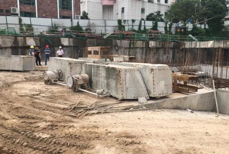 Simple Stone Cutting Wire Saw Machine Concrete Cutting Machine 18.5kw 22kw