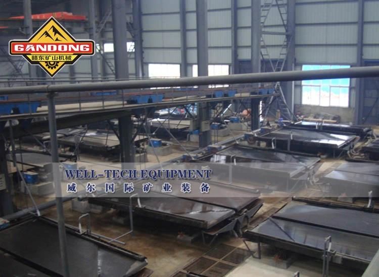 Copper Ore Table Concentrator Copper Separation Shaking Table (6-S)