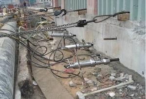 Diesel Power Pack Hydraulic Stone Rock Splitter
