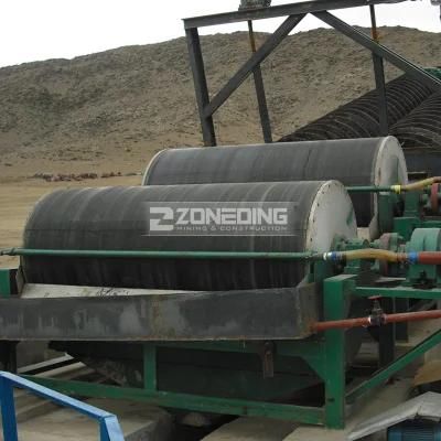 CTB Wet Drum Permanent Magnetic Separator to Separate The Magnetic Particles