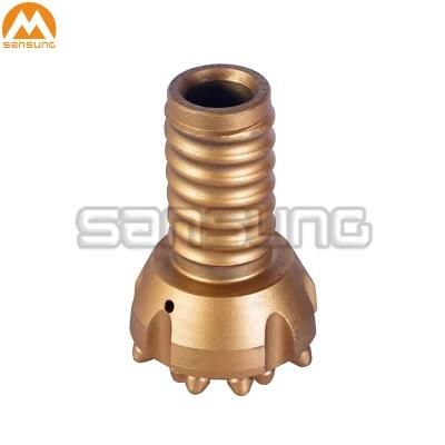 Rock Well Drilling DTH Hammer and Top Hammer Double Head Percussive Casing Systems Crown ...