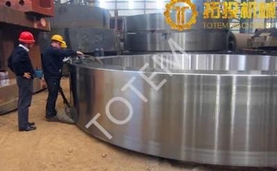 Forging &amp; Casting Rotary Kiln Tyre, Kiln Tire Rolling Riding Ring