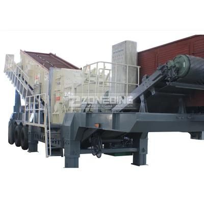 Recycling Mobile Crusher Machine Refractory Brick Waste Stone Impact Crusher