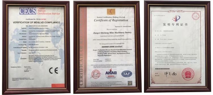 Ce/ISO Approved High Recovery Concentrator Centrifugal Equipment