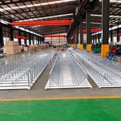 Gavlanized/Powder Coated Inline Trough Frame for Conveyor Belt System