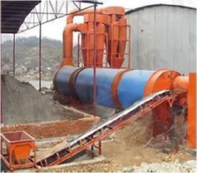 China Factory Price Iron Ore Porder Rotary Dryer Single Cylinder Dryer