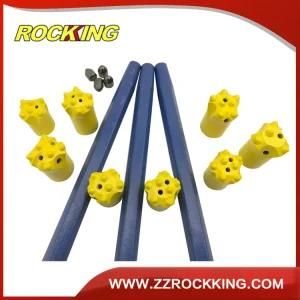36mm 7 Buttons Tapered Tungsten Carbide Drill Bits for Rock/Quarry