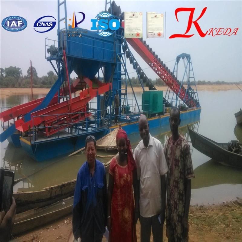 Prices of Pontoons Float Machine Sand Suction Dredger Gold Mining Dredge for Sale