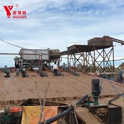 200m3/Hour Dry Land Gold Washing Plant for Sales in Ghana