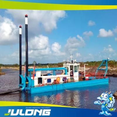 Julong 20inch Cutter Suction Dredger for Sediment Dredging