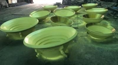 Hyton Foundry Manganese Steel Castings Mantle and Concave Suit Symons Cone Crusher Wear ...