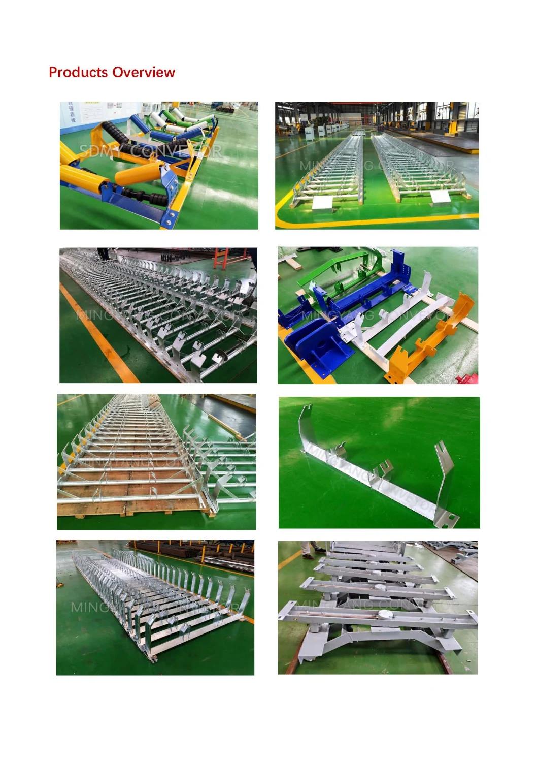 Conveyor Trough Frame Carrier Frame with Galvanized Finish