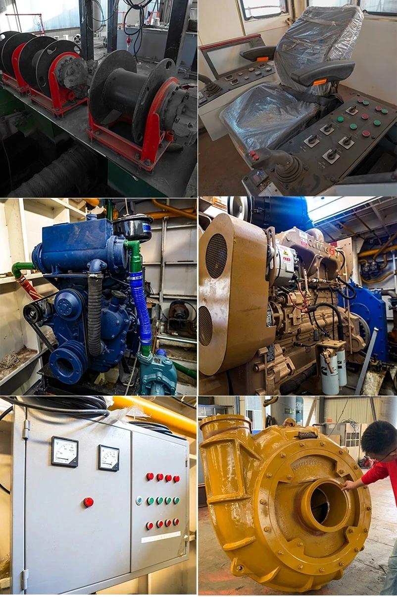 Professional Factory Cutter Suction River/Sea/Lake/Canal/Channel Sand Dredger with Hydraulic System