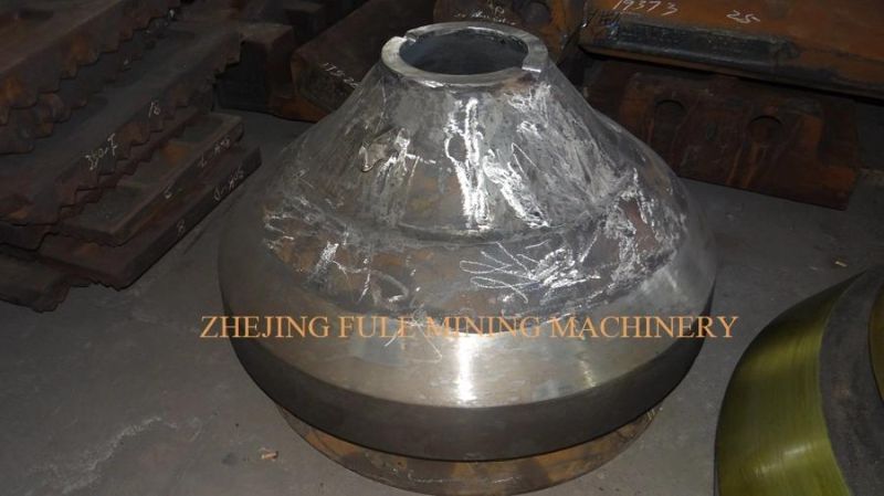 Cone Crusher Wear Parts Manganese Casting Concave Mantle