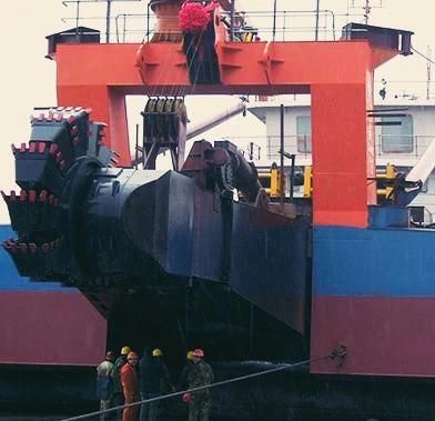 Mining Equipments Bucket Wheel Gold Mining Dredger for Capital Dredging