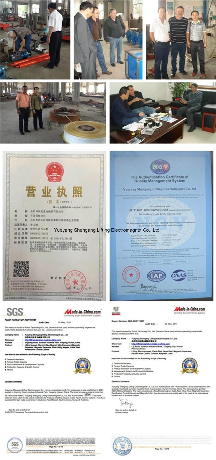 Self Cleaning Permanent Magnetic Separator for Ore Separation (RCYD-10)