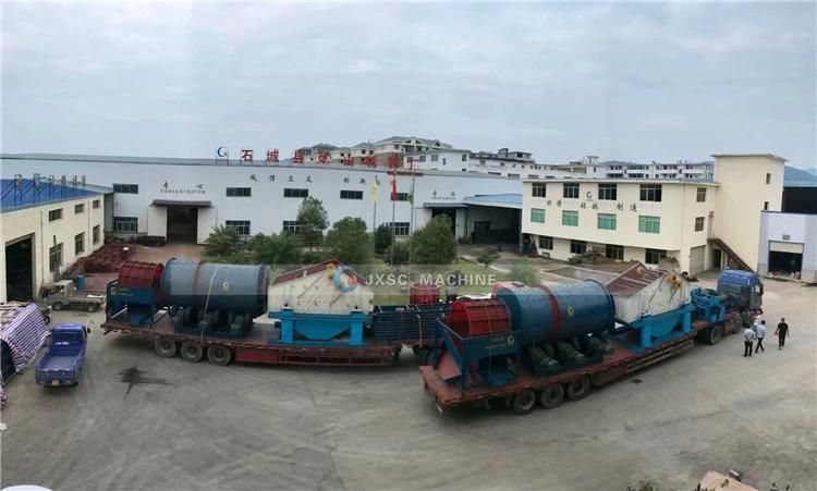 Jxsc 180 Tph Trommel Scrubber for Diamond Extraction