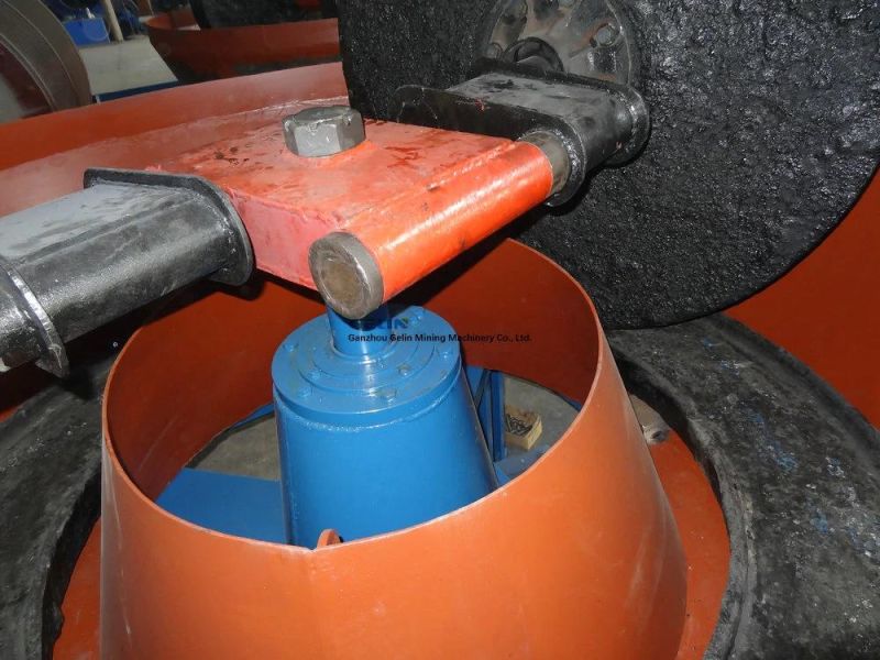 Round Gold Wet Grinding Pan Mill for Gold Separating