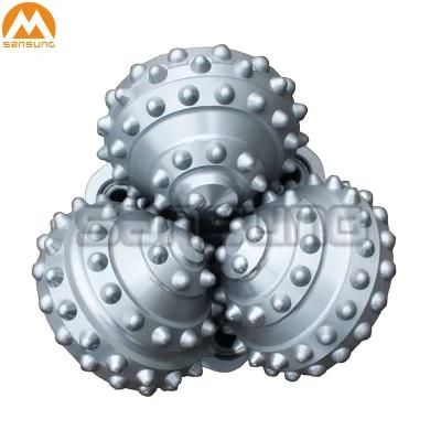API Open and Sealed Bearing Roatry Tricone Bit for Water Well and Mining