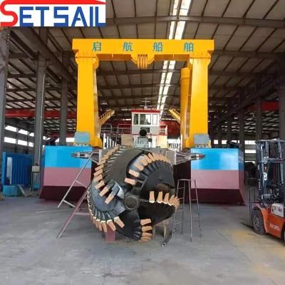 Customized Hydraulic Pump 22 Inch Cutter Suction River Sand Dredger