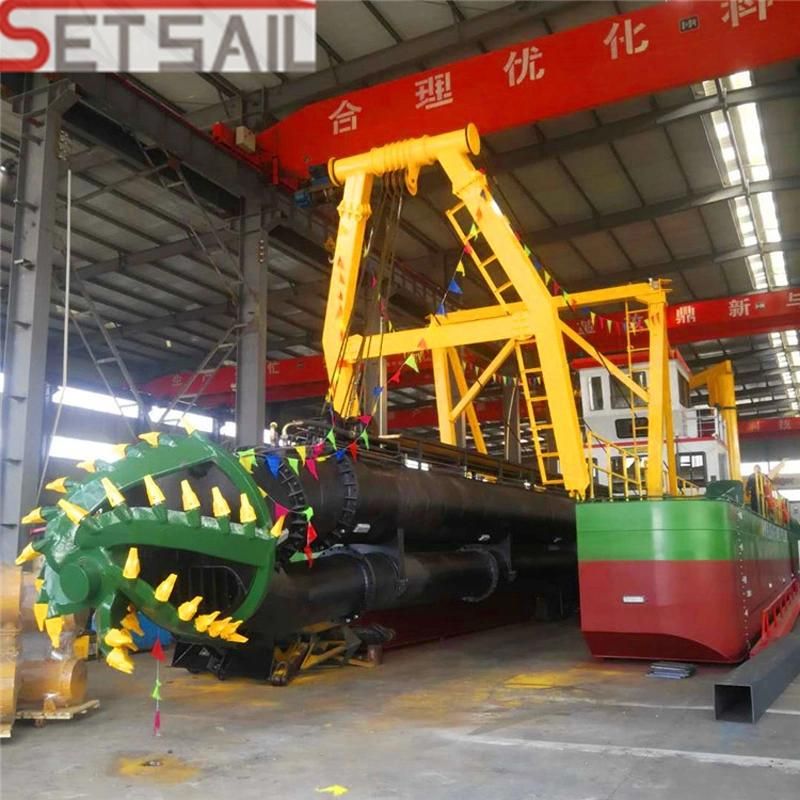 Diesle Engine Power Cutter Suction Dredger for River Sand and Lake Mud