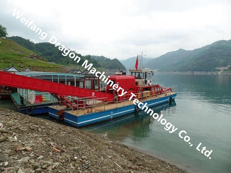Aquatic Trash Skimmers River Cleaning Boat