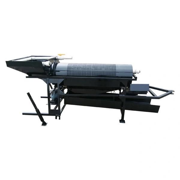 Portable Type 1-5t/H Mini Wash Gold Mining Trommel for Sale