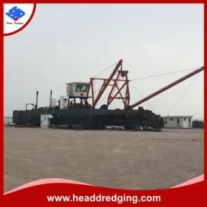 High Quality Sand Mining Dredge Barge Cutter Suction Dredger for Selling