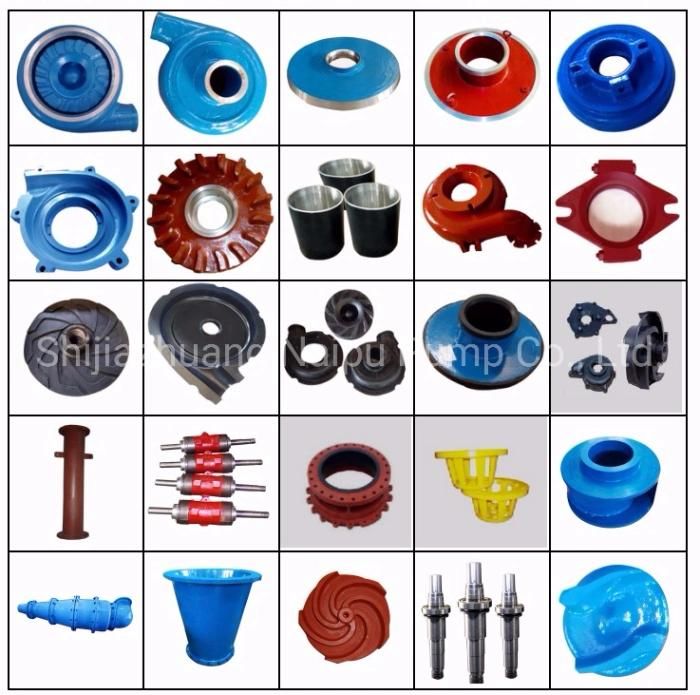 Naipu OEM Service Slurry Pump Closed Impeller