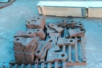 Cr26 Cr28 High Chrome Iron Hammer Plate Casting Parts for Hammer Crushers Spare Parts ...
