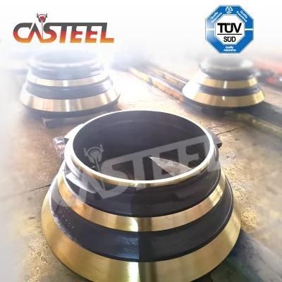 Premium Chinese Crusher Parts Sanme Smh250 Bowl Concave Mantle Liner